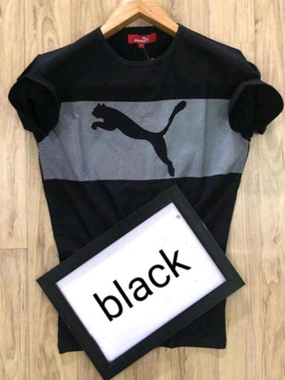 Black Puma Dryfit T-Shirt